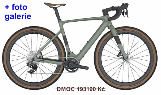 SCOTT Solace Gravel eRide 20 2024 gravel karbon AKCE VÁNOCE