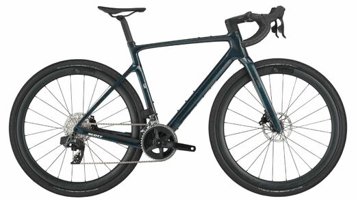 SCOTT Addict Gravel 20 Petrol Black 2025 karbon gravel