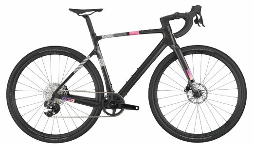 SCOTT Addict Gravel 30 Carbon Black 2025 karbon gravel